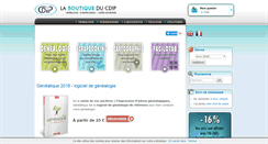 Desktop Screenshot of boutique.cdip.com